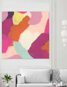 Pink Slip IV by June Erica Vess on GIANT ART - brights abstract