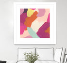 Pink Slip IV by June Erica Vess on GIANT ART - brights abstract