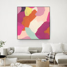 Pink Slip IV by June Erica Vess on GIANT ART - brights abstract