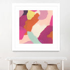 Pink Slip IV by June Erica Vess on GIANT ART - brights abstract