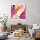 Pink Slip IV by June Erica Vess on GIANT ART - brights abstract