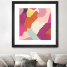 Pink Slip IV by June Erica Vess on GIANT ART - brights abstract
