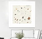Abstract Terazzo II by Victoria Borges on GIANT ART - neutral abstract