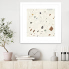 Abstract Terazzo II by Victoria Borges on GIANT ART - neutral abstract