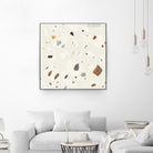 Abstract Terazzo II by Victoria Borges on GIANT ART - neutral abstract