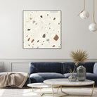 Abstract Terazzo II by Victoria Borges on GIANT ART - neutral abstract