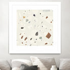 Abstract Terazzo II by Victoria Borges on GIANT ART - neutral abstract