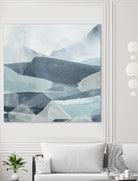 Blue Range III by June Erica Vess on GIANT ART - blue abstract