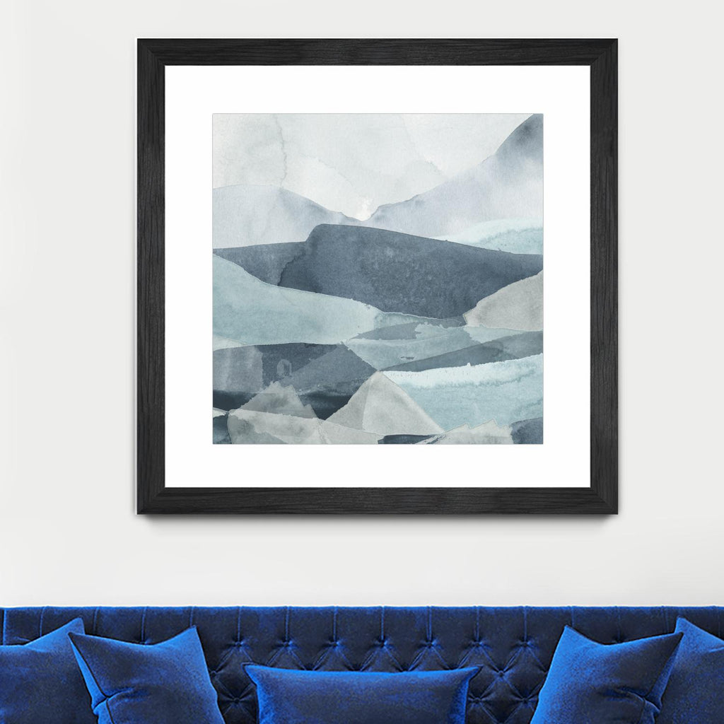 Blue Range III by June Erica Vess on GIANT ART - blue abstract