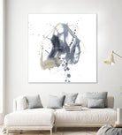 Off Center I by Jennifer Goldberger on GIANT ART - neutral abstract