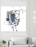 Off Center II by Jennifer Goldberger on GIANT ART - neutral abstract