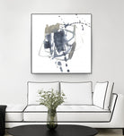 Off Center II by Jennifer Goldberger on GIANT ART - neutral abstract