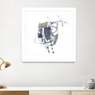 Off Center II by Jennifer Goldberger on GIANT ART - neutral abstract