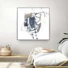 Off Center II by Jennifer Goldberger on GIANT ART - neutral abstract