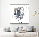 Off Center II by Jennifer Goldberger on GIANT ART - neutral abstract