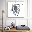 Off Center II by Jennifer Goldberger on GIANT ART - neutral abstract