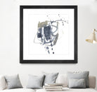 Off Center II by Jennifer Goldberger on GIANT ART - neutral abstract