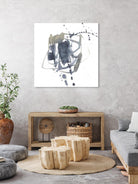 Off Center II by Jennifer Goldberger on GIANT ART - neutral abstract