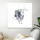 Off Center II by Jennifer Goldberger on GIANT ART - neutral abstract