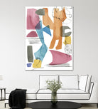 Colors of Sound II by Melissa Wang on GIANT ART - brights abstract