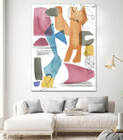 Colors of Sound II by Melissa Wang on GIANT ART - brights abstract