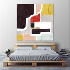 Color Blocking I by Grace Popp on GIANT ART - pastels abstract