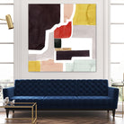 Color Blocking I by Grace Popp on GIANT ART - pastels abstract