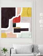 Color Blocking I by Grace Popp on GIANT ART - pastels abstract