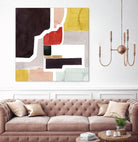 Color Blocking I by Grace Popp on GIANT ART - pastels abstract