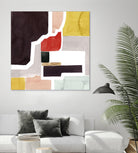 Color Blocking I by Grace Popp on GIANT ART - pastels abstract
