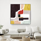 Color Blocking I by Grace Popp on GIANT ART - pastels abstract