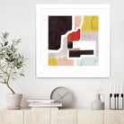 Color Blocking I by Grace Popp on GIANT ART - pastels abstract