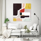 Color Blocking I by Grace Popp on GIANT ART - pastels abstract