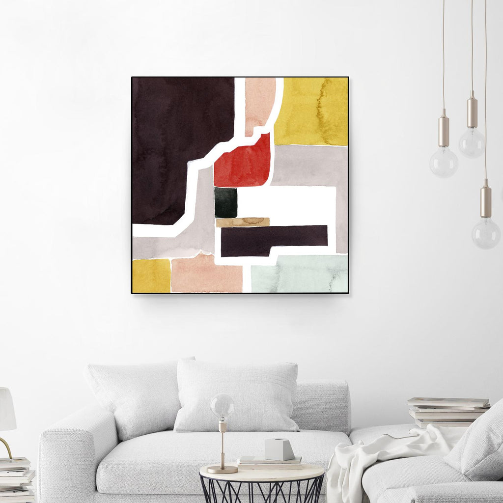 Color Blocking I by Grace Popp on GIANT ART - pastels abstract