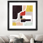 Color Blocking I by Grace Popp on GIANT ART - pastels abstract