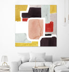 Color Blocking II by Grace Popp on GIANT ART - pastels abstract