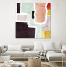 Color Blocking III by Grace Popp on GIANT ART - pastels abstract