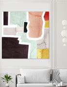 Color Blocking III by Grace Popp on GIANT ART - pastels abstract