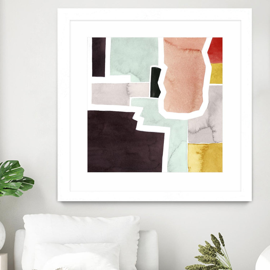 Color Blocking III by Grace Popp on GIANT ART - pastels abstract