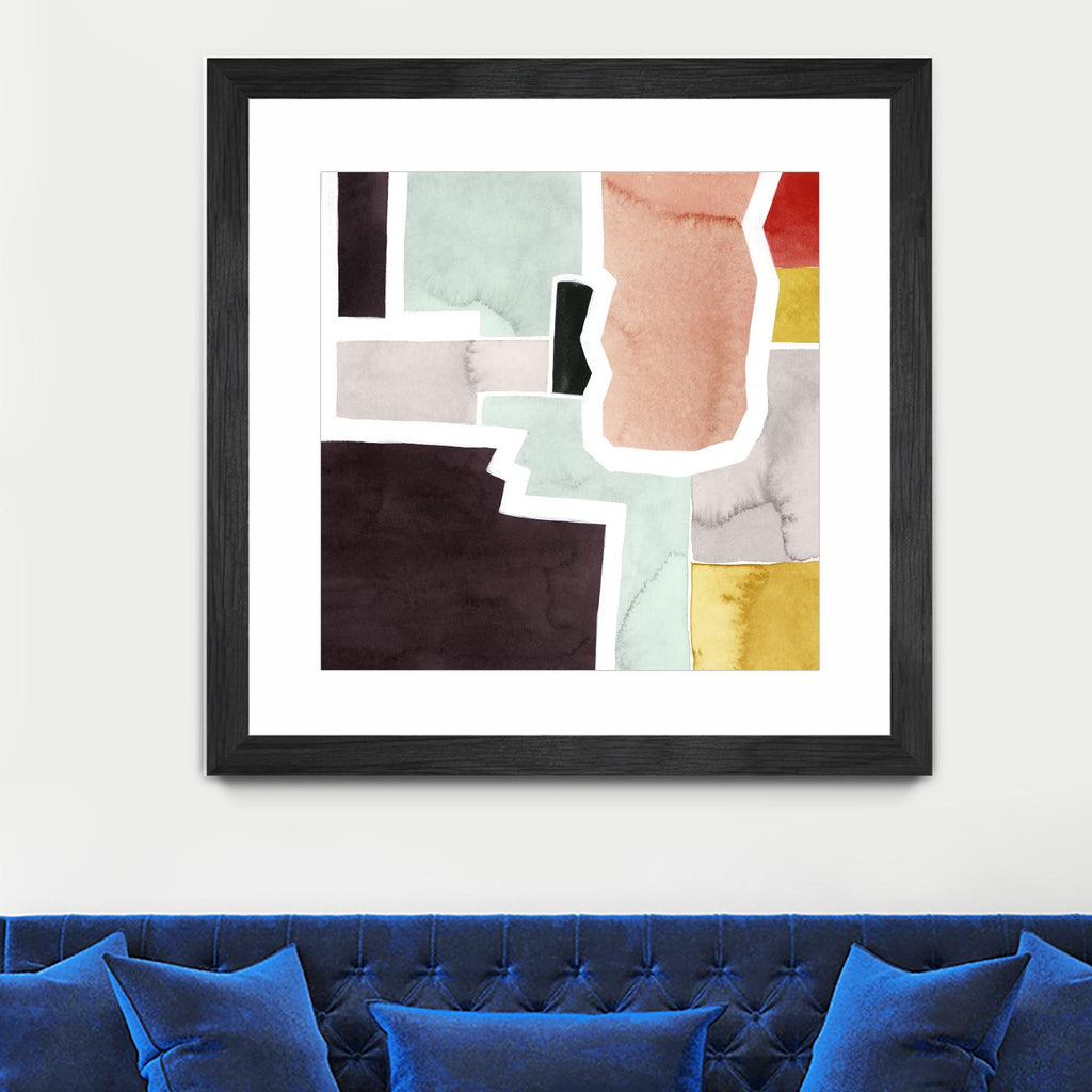 Color Blocking III by Grace Popp on GIANT ART - pastels abstract