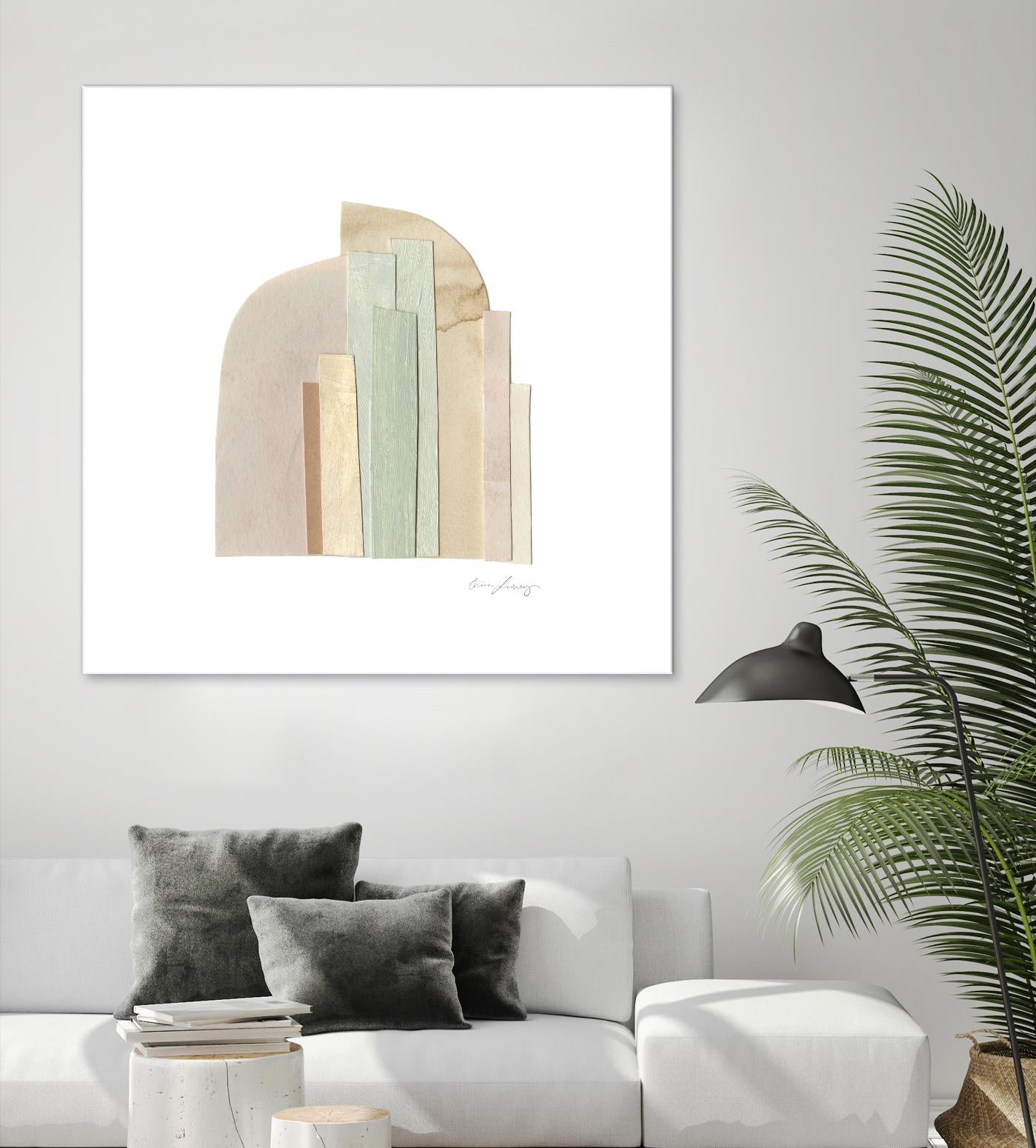 Flourescel I by Emma Scarvey on GIANT ART - pastels abstract