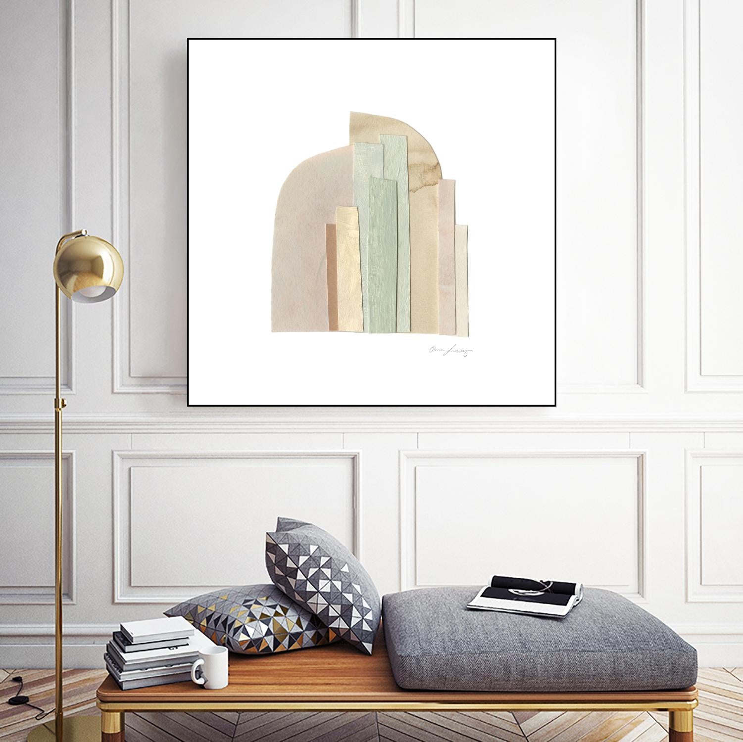 Flourescel I by Emma Scarvey on GIANT ART - pastels abstract