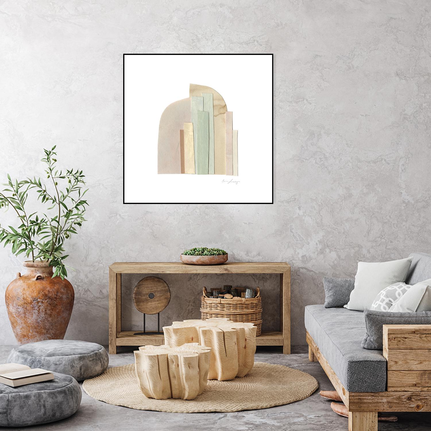 Flourescel I by Emma Scarvey on GIANT ART - pastels abstract