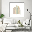 Flourescel I by Emma Scarvey on GIANT ART - pastels abstract