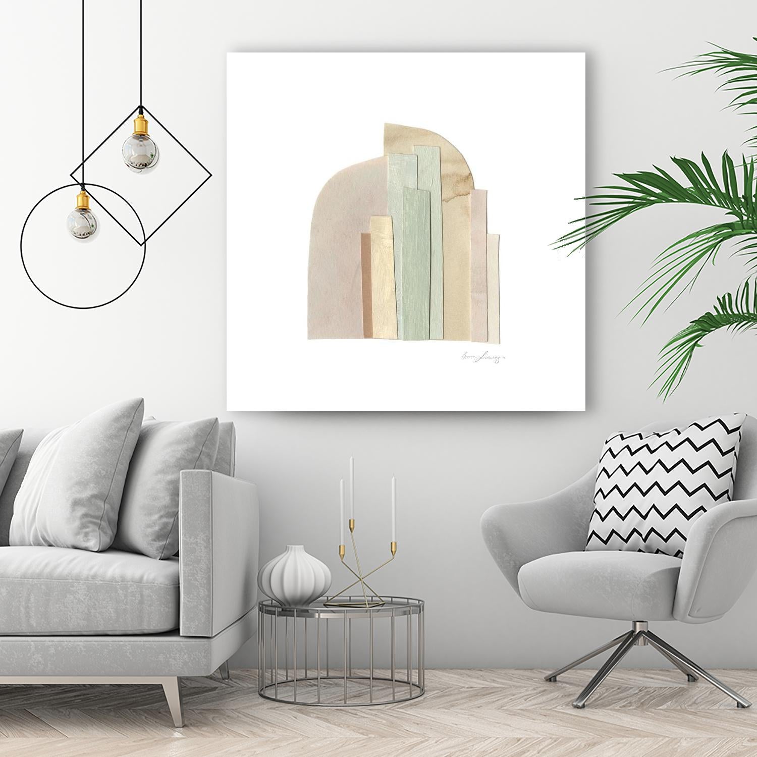 Flourescel I by Emma Scarvey on GIANT ART - pastels abstract