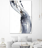 Paynes Twist I by Jennifer Goldberger on GIANT ART - neutral abstract