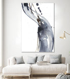 Paynes Twist I by Jennifer Goldberger on GIANT ART - neutral abstract