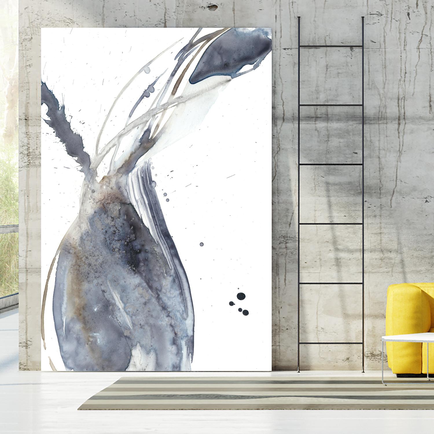 Paynes Twist II by Jennifer Goldberger on GIANT ART - neutral abstract