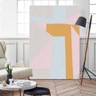 Soft Blocks II by Alicia Ludwig on GIANT ART - neutral abstract