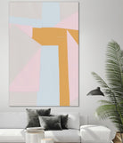 Soft Blocks II by Alicia Ludwig on GIANT ART - neutral abstract